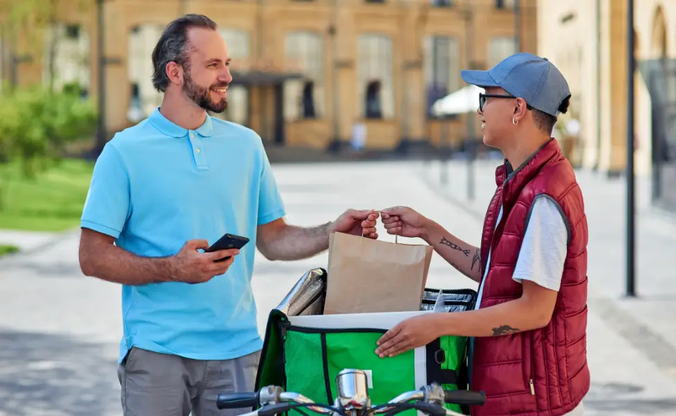 Deliver food to customers